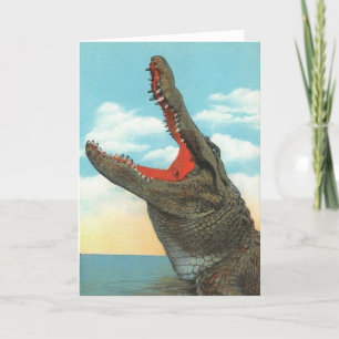 De Remerciements Carte M. Alligator