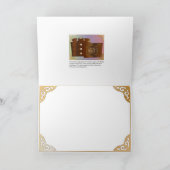 De Remerciements Carte Mah Jongg Green Table Card (Intérieur)