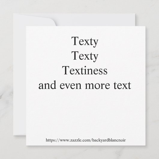 De Remerciements Carte mésange à dos brun (Dos)