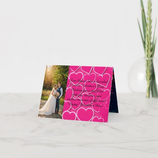 De Remerciements Carte Multi Photo Valentine's Day (Devant)