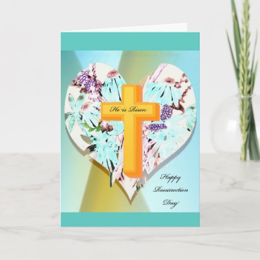 De Remerciements Carte Pâques (Devant)