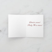 De Remerciements Carte Pascha Pâques (Intérieur)