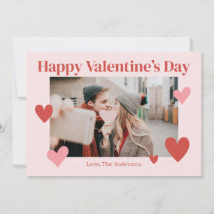 De Remerciements Carte photo rose pour la Saint-Valentin