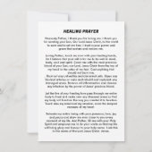 De Remerciements Carte PIO St. PADRE (Dos)