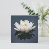 DE REMERCIEMENTS CARTE PLAT : LOTUS ON WAY (Debout devant)