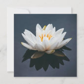 DE REMERCIEMENTS CARTE PLAT : LOTUS ON WAY (Devant)