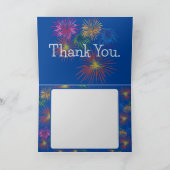 De Remerciements Carte pour les fêtes (Intérieur)