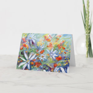 De Remerciements Carte pour notes blanc Daisy Meadow