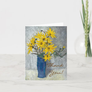 De Remerciements Carte pour notes "Merci" des tournesols