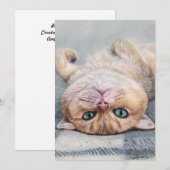 De Remerciements Carte pour notes plat 5"x7" ButterBiscuit (Devant / Derrière)