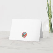 De Remerciements Carte pour notes plié (Dos)
