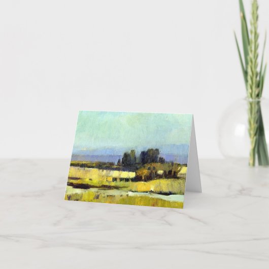 De Remerciements Carte pour notes plié classique (Devant)