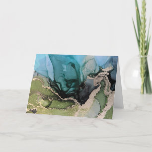 De Remerciements Carte pour notes unique à l'encre blanche pour alc