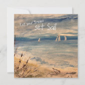 De Remerciements Carte pour notes voilier (Devant)