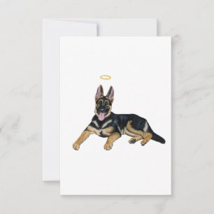 De Remerciements Carte Rainbow Chien Sympathy Card