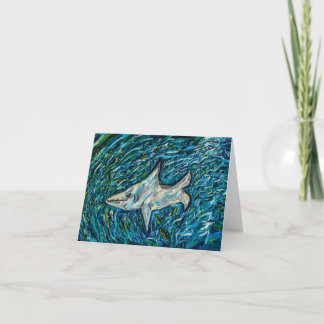 De Remerciements Carte requin