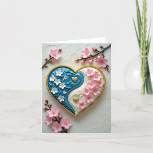 De Remerciements Carte romantique Yin-yang
