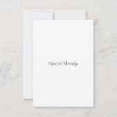 De Remerciements Carte rouge Tulip (Dos)