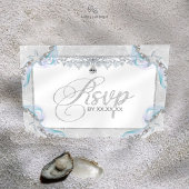 De Remerciements Carte RSVP Starfish & Diamants