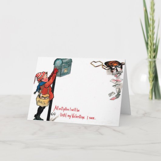 De Remerciements Carte Saint Valentin (Devant)