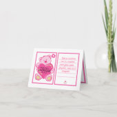 De Remerciements Carte Saint Valentin (Devant)