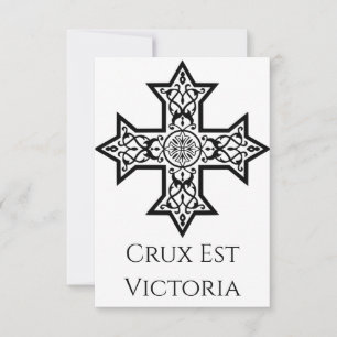 De Remerciements Carte Sainte Croix Copte Prière Pater Noster au