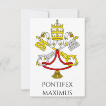 Carte Sainte des Armoiries du Vatican | Prière en