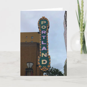 De Remerciements Carte Signale Portland #1