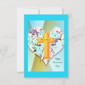 De Remerciements Carte simple (Dos)