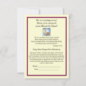 De Remerciements Carte spirituelle (Dos)