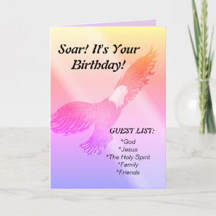De Remerciements Carte spirituelle d'anniversaire