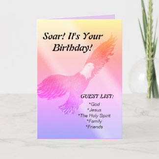 De Remerciements Carte spirituelle d'anniversaire