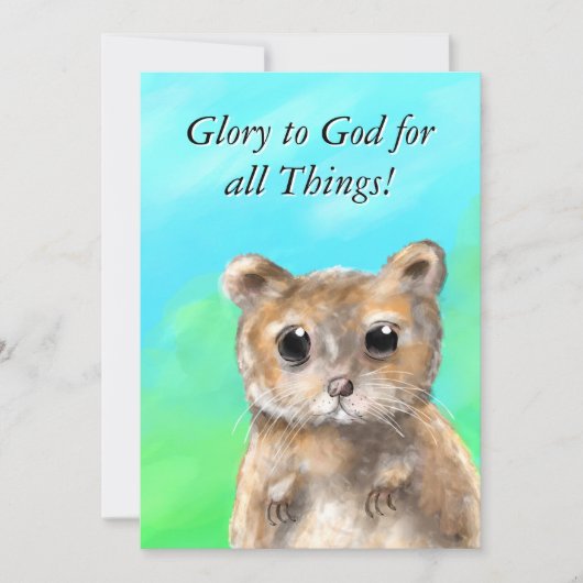 De Remerciements Carte stationnaire Joy inattendue (Devant)