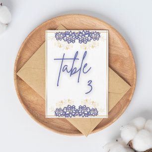 De Remerciements Carte table plat baby shower violet