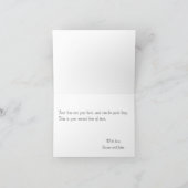 De Remerciements Carte Tea Time Note (Intérieur)