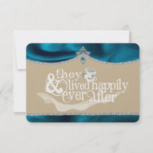 De Remerciements Carte Thankyou Royal Fairytale