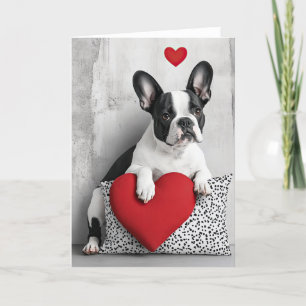 De Remerciements Carte Valentine Bulldog