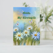 De Remerciements Carte Whispering Daisies (Debout devant)