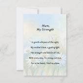 De Remerciements Carte Whispering Daisies (Dos)