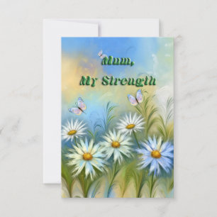 De Remerciements Carte Whispering Daisies