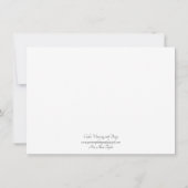 De Remerciements Cedar Waxing avec carte Berry Note (Dos)