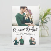 De Remerciements Charme Brossé COULEUR MODIFIABLE Modifier La Carte (Debout devant)