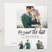 De Remerciements Charme Brossé COULEUR MODIFIABLE Modifier La Carte (Devant / Derrière)