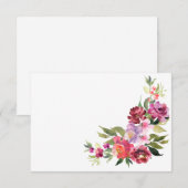 De Remerciements Créez votre propre carte (Devant / Derrière)