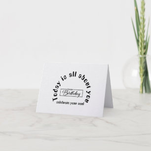 De Remerciements Créez Votre Propre Carte Joyeux Anniversaire Simpl