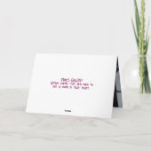 DE REMERCIEMENTS CRYER - CARTE DÉSOLÉE (Dos)