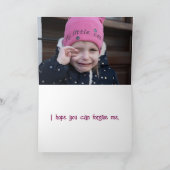 DE REMERCIEMENTS CRYER - CARTE DÉSOLÉE (Intérieur)