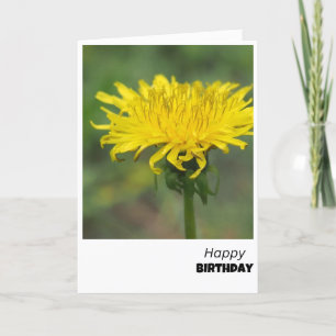 De Remerciements Dandelion délice carte d'anniversaire
