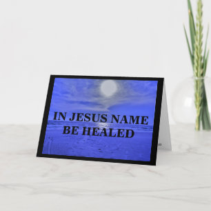 De Remerciements DANS JESUS NOM obtenir la carte bien