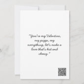 De Remerciements Drôle carte Saint Valentin Parfait pour Pizza Love (Dos)